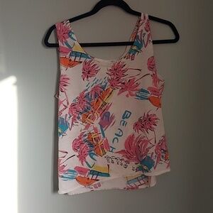 Vintage beach tank top no tag